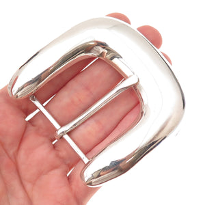 925 Sterling Silver Vintage Mexico Belt Buckle