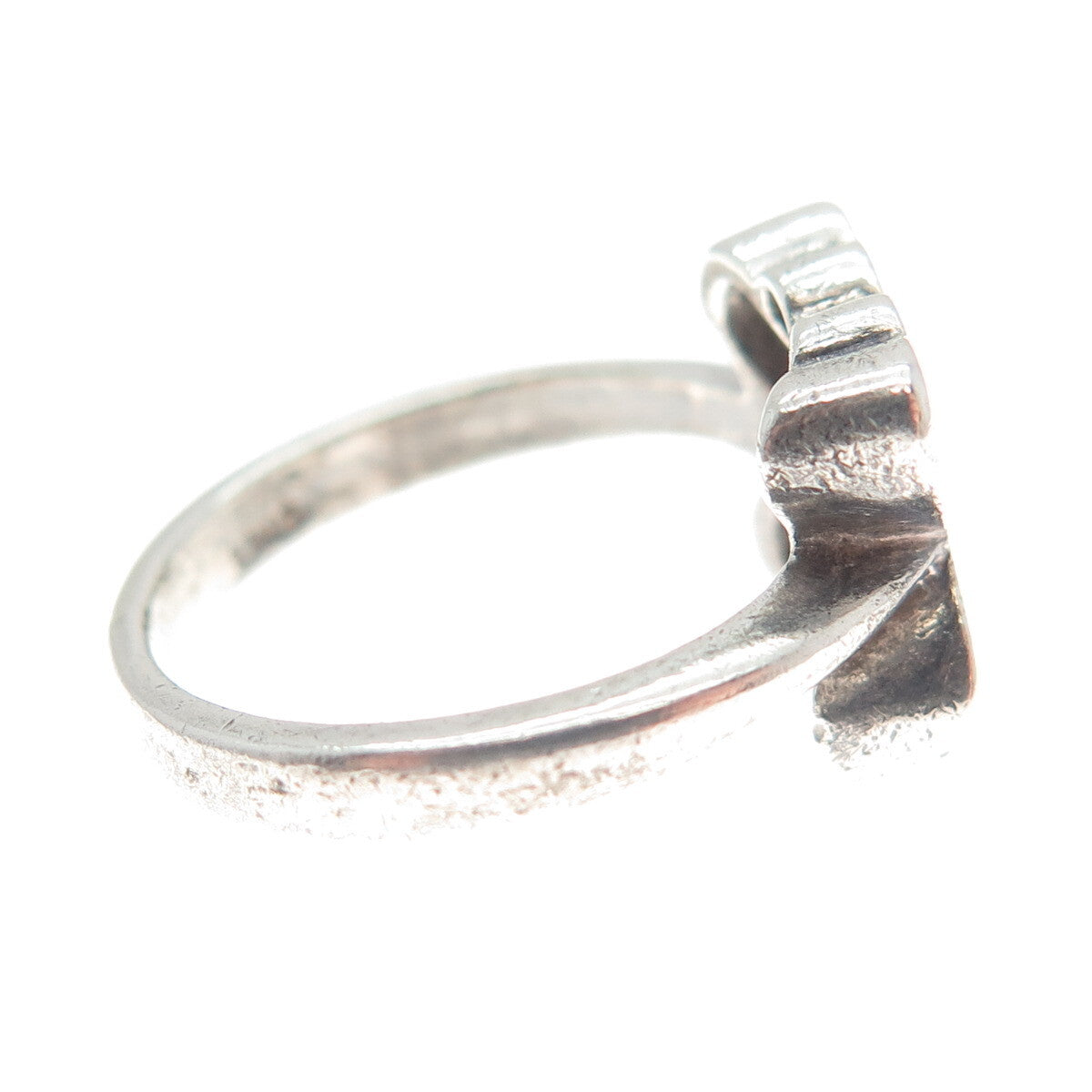 CELLINI 925 Sterling Silver Vintage Butterfly Modernist Ring Size 5.75