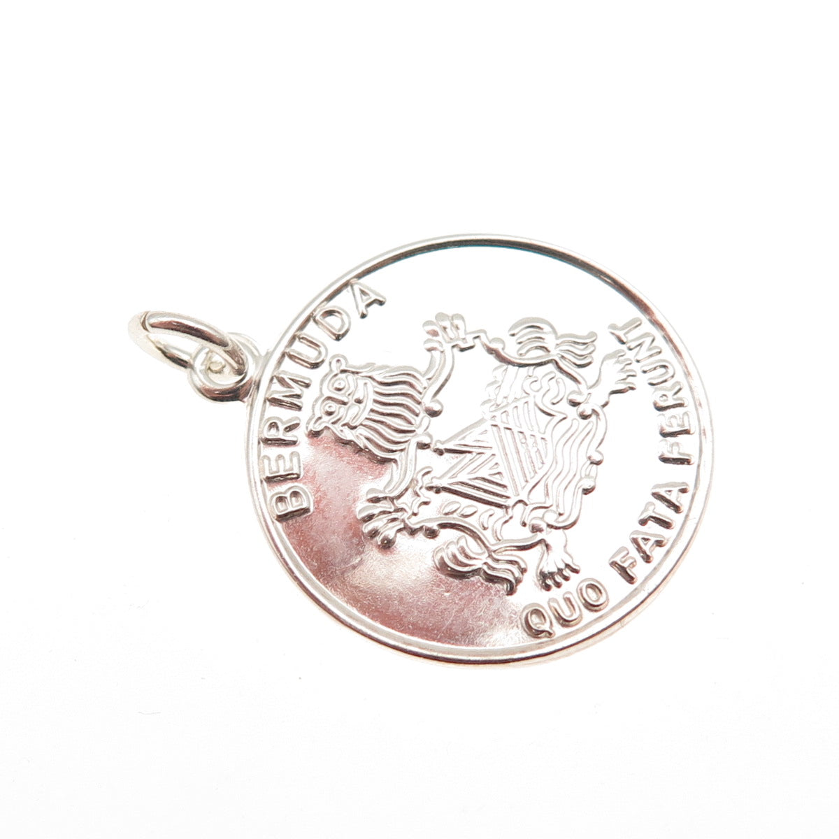 Payton Pepper & Sons Sterling Silver Vintage 1976 Sheffield Bermuda Mini Pendant