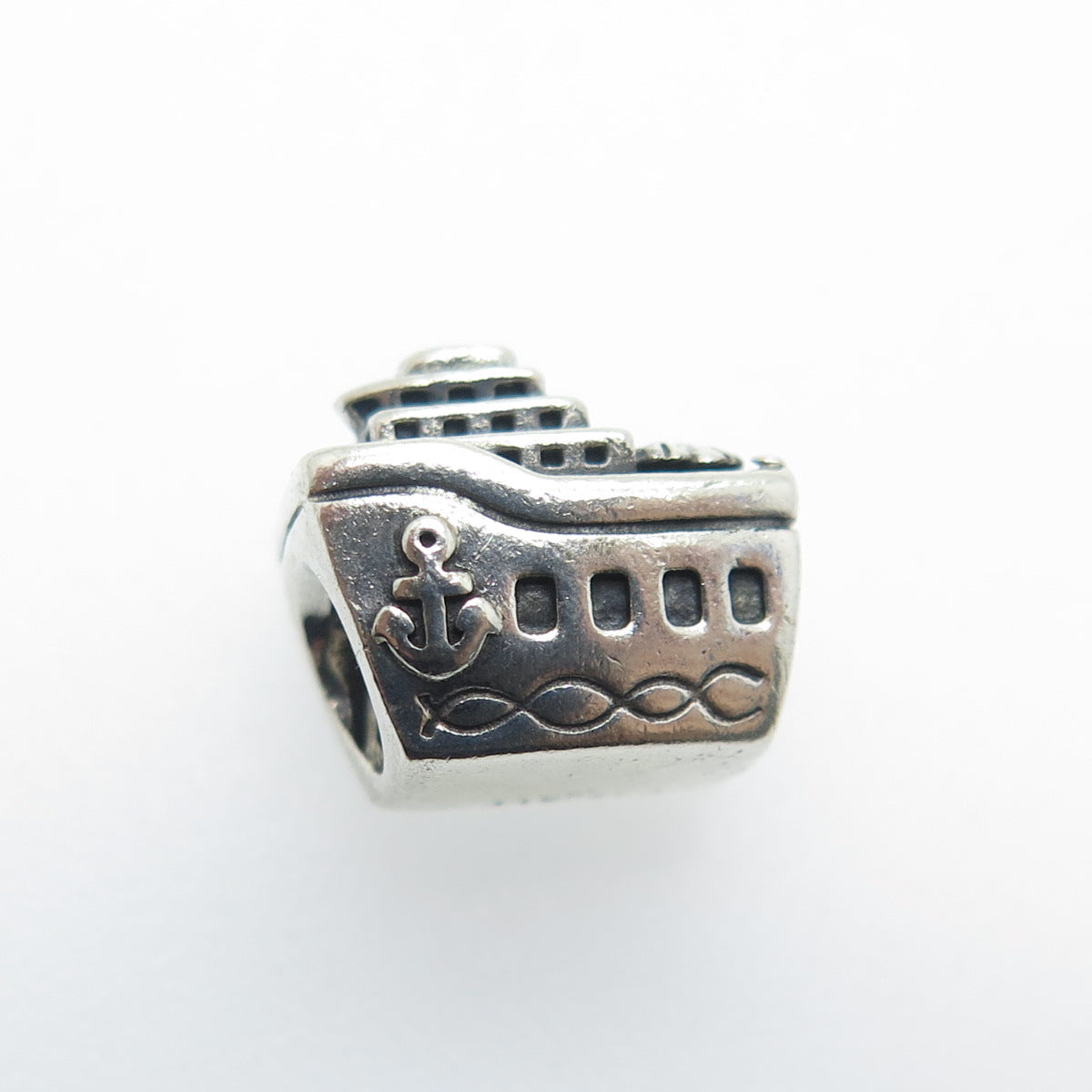 PANDORA 925 Sterling Silver Cruise Ship Bead Charm