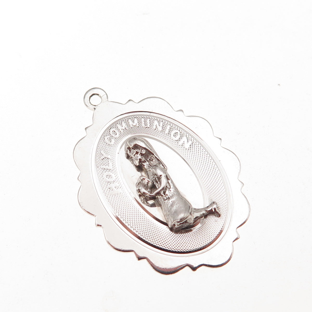 Town & Country 925 Sterling Silver Vintage Holy Communion Charm Pendant