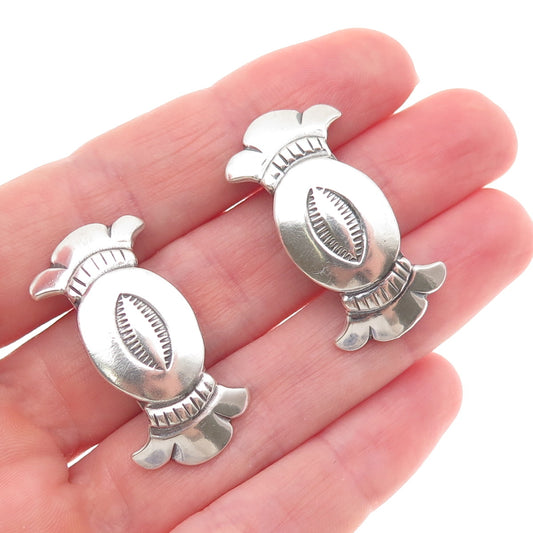 Carolyn Pollack Old Pawn Sterling Silver Vintage SET of 2 Watch Bracelet Parts