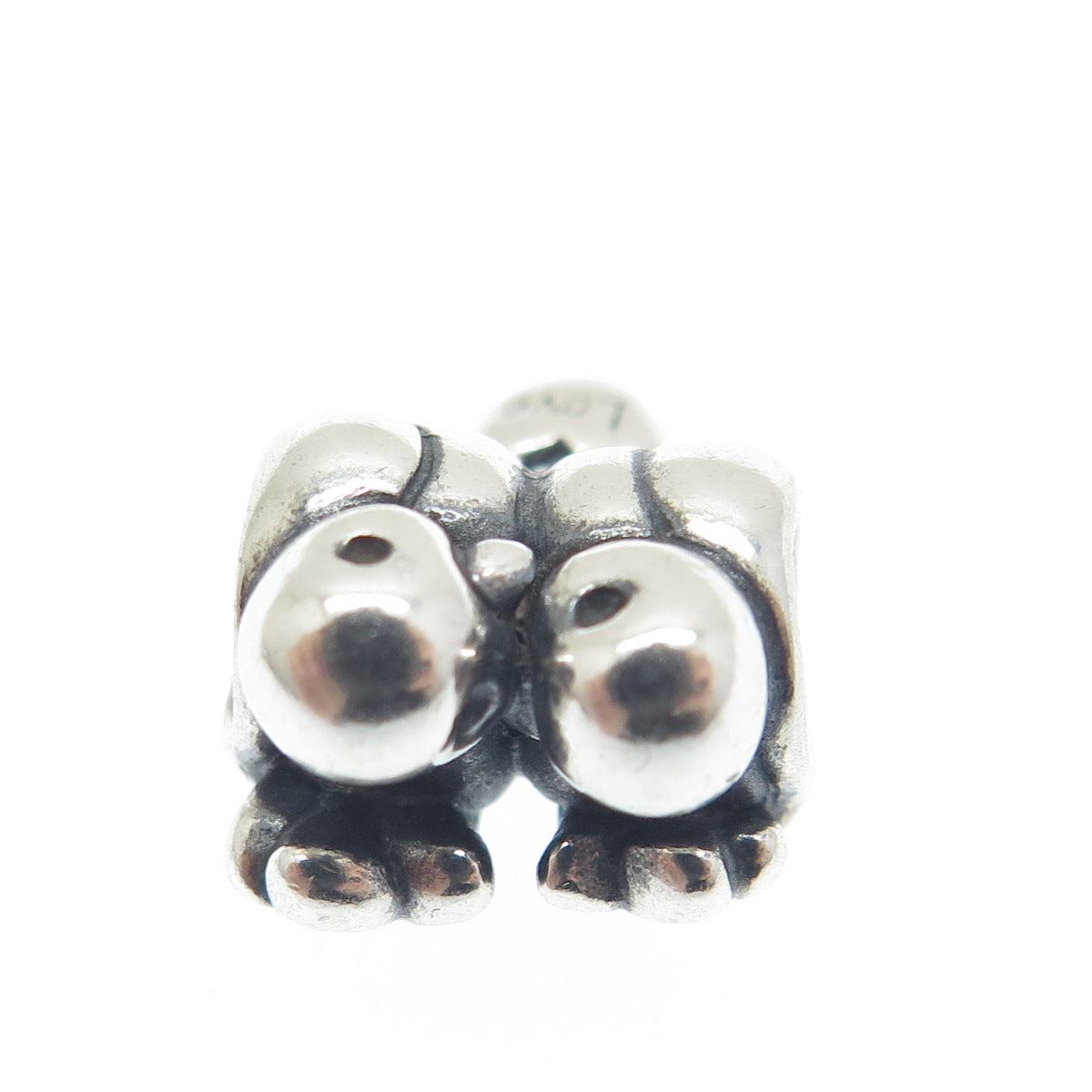 PANDORA 925 Sterling Silver Vintage Love Birds Bead Charm