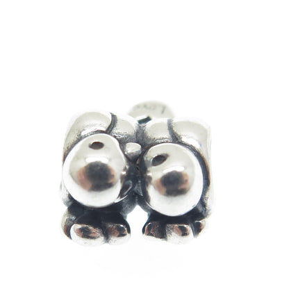 PANDORA 925 Sterling Silver Vintage Love Birds Bead Charm