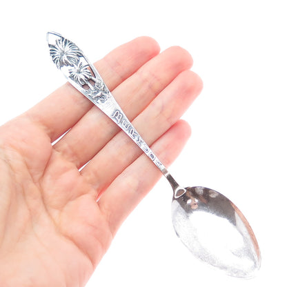 CHARLES M. ROBBINS 925 Sterling Silver Antique Art Deco Bermuda Coffee Spoon