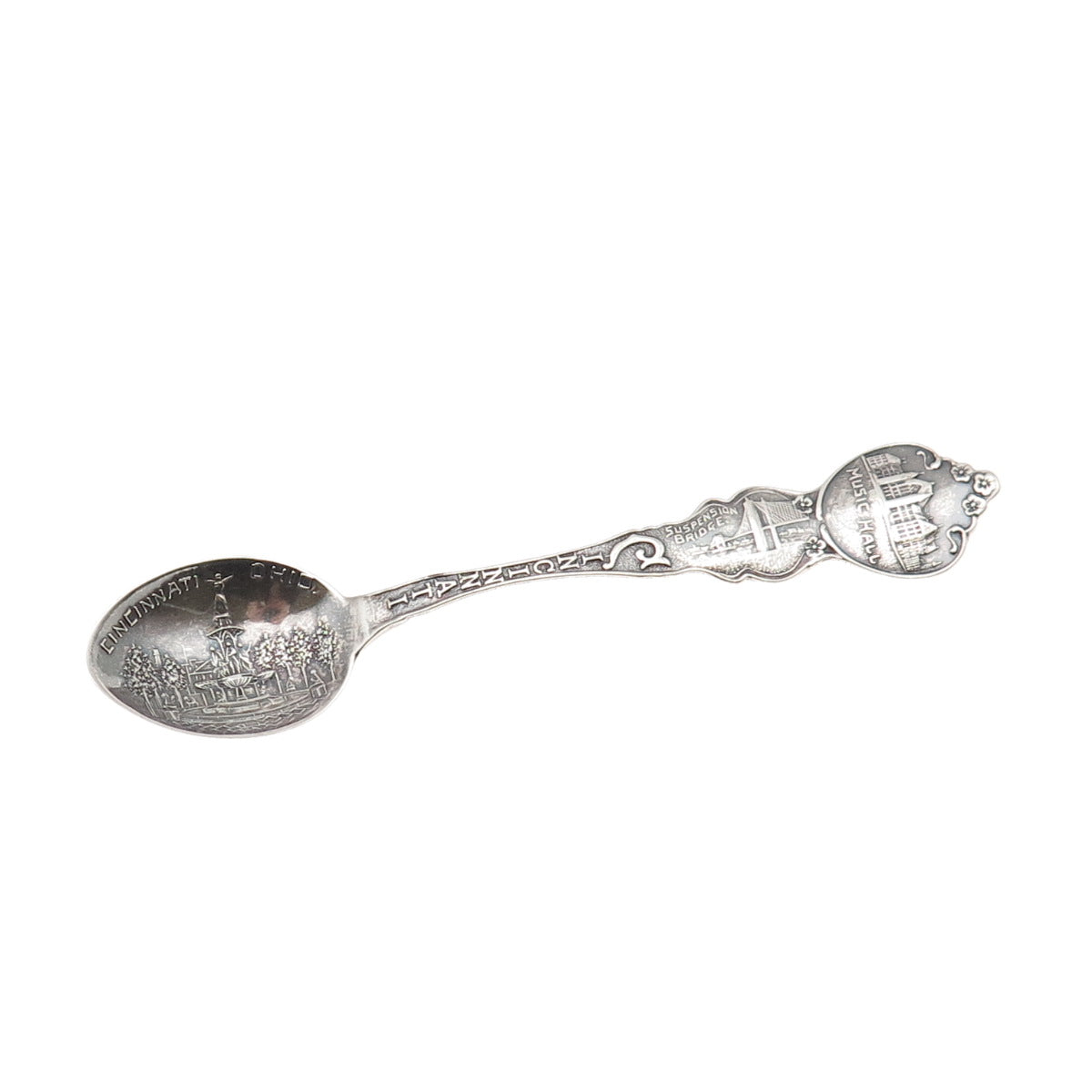 Paye & Baker 925 Sterling Silver Antique Art Deco Cincinnati Ohio Coffee Spoon