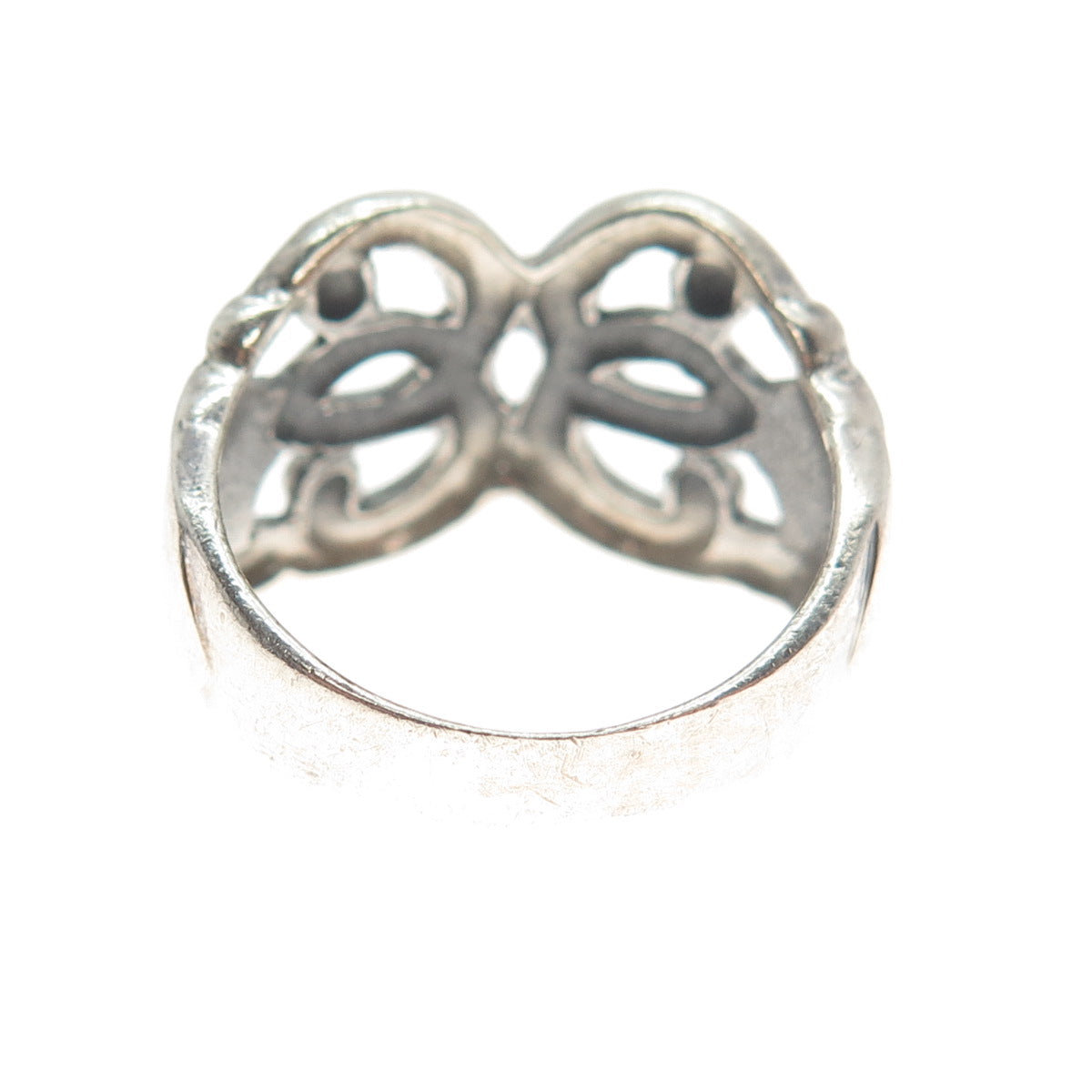 CHARLES WINSTON 925 Sterling Silver Vintage Celtic Ring Size 8