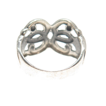 CHARLES WINSTON 925 Sterling Silver Vintage Celtic Ring Size 8