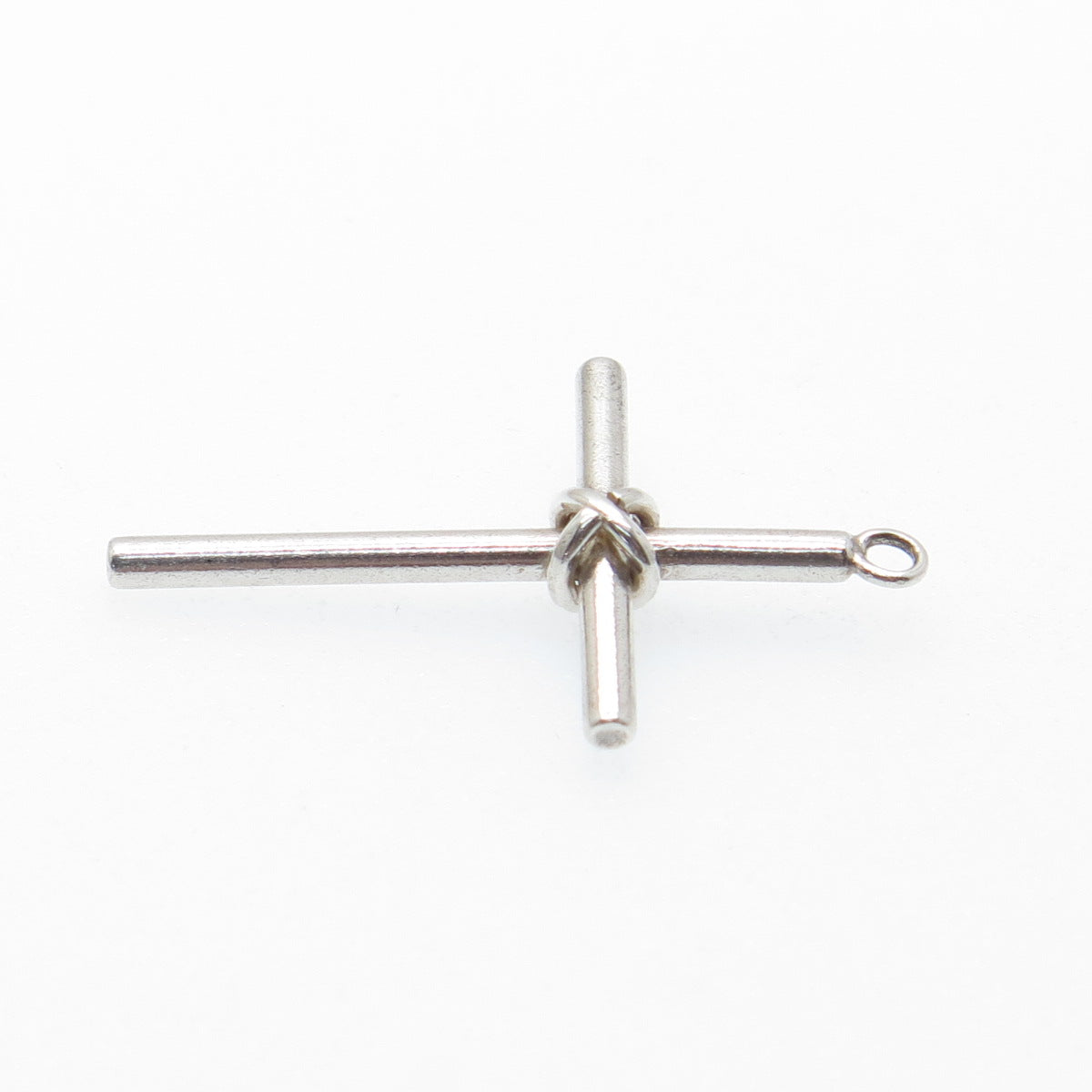 925 Sterling Silver Vintage Cross Religious Minimalist Charm Pendant