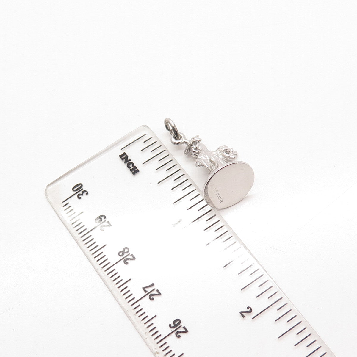 925 Sterling Silver Vintage Old Stock Graduate Boy Pendant