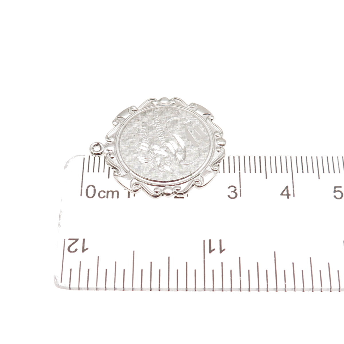 Griffith & Sons 925 Sterling Silver Vintage A Date To Remember Charm Pendant