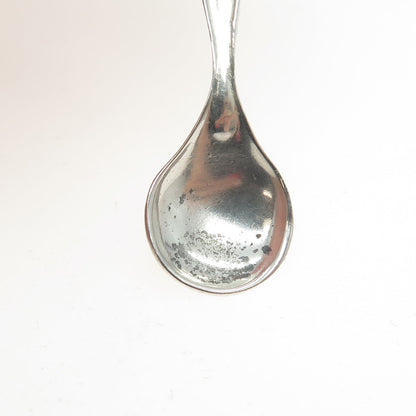 800 Silver Vintage European Salt & Spices Spoon