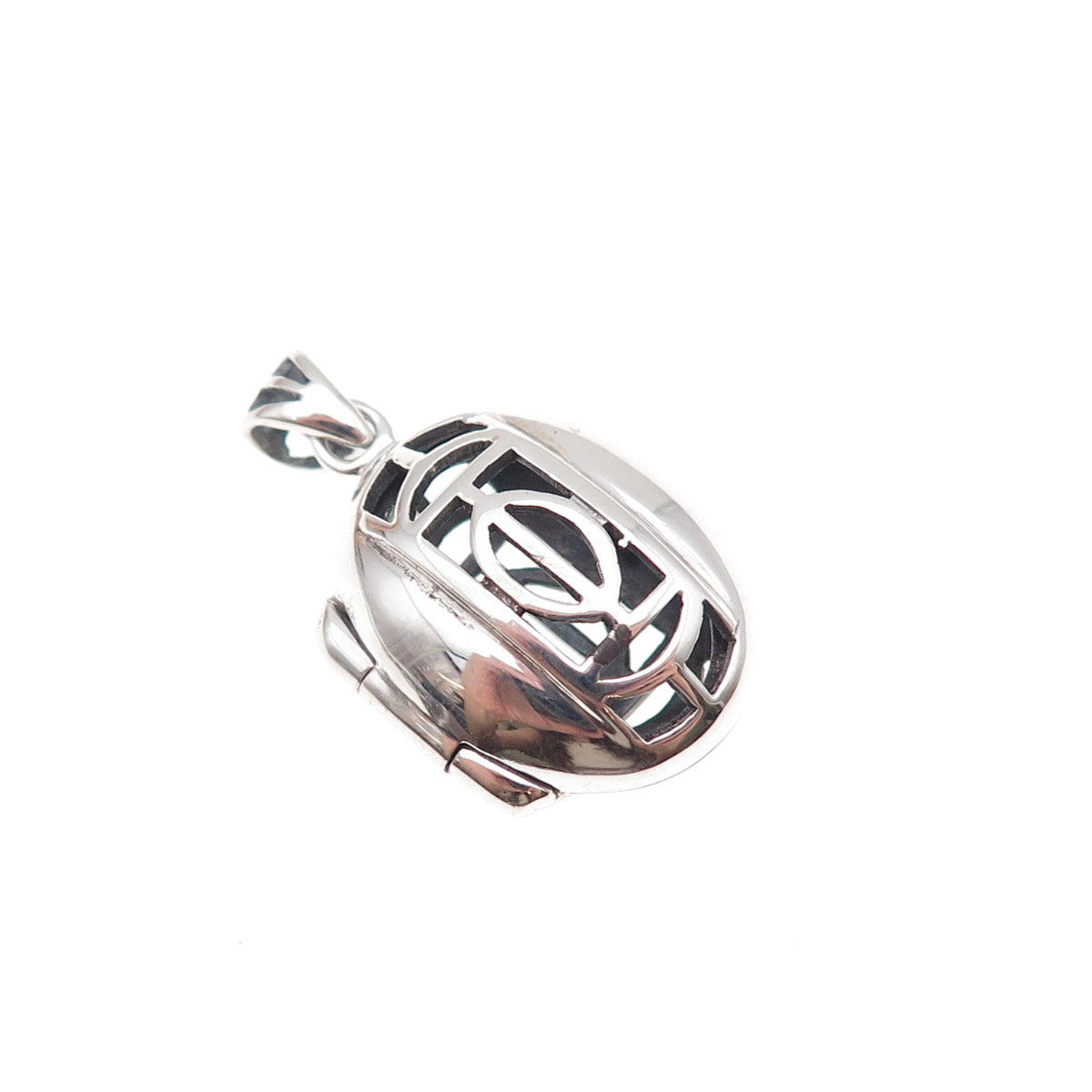 Kit Heath 925 Sterling Silver Vintage 1995 Celtic Locket Charm Pendant