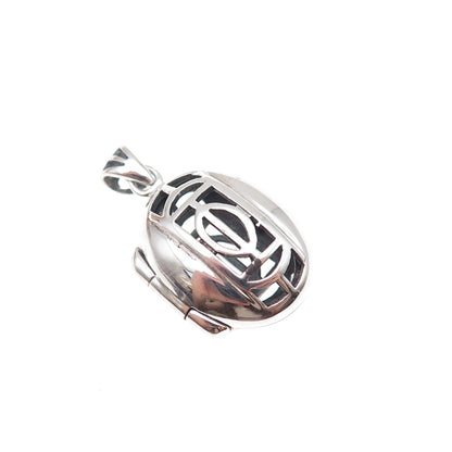 Kit Heath 925 Sterling Silver Vintage 1995 Celtic Locket Charm Pendant