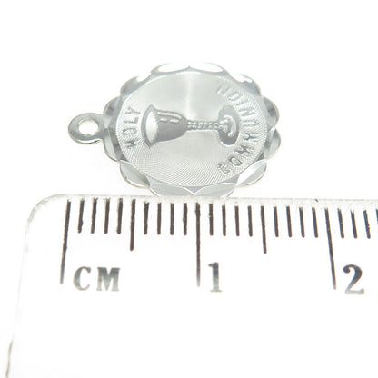 CREA 925 Sterling Silver Vintage "Holy Communion" Goblet Pendant