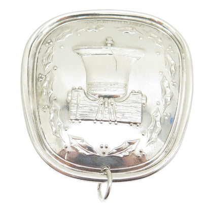 TOWLE 925 Sterling Silver Vintage 1976 Liberty Bell Ornament