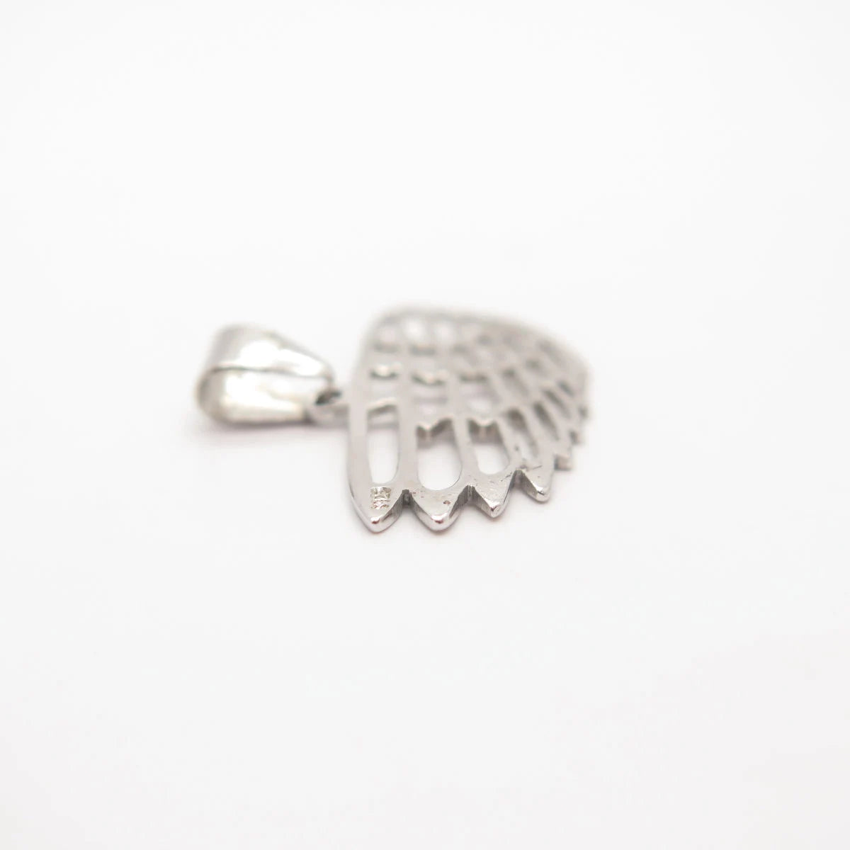 925 Sterling Silver Vintage Open Wing Pendant