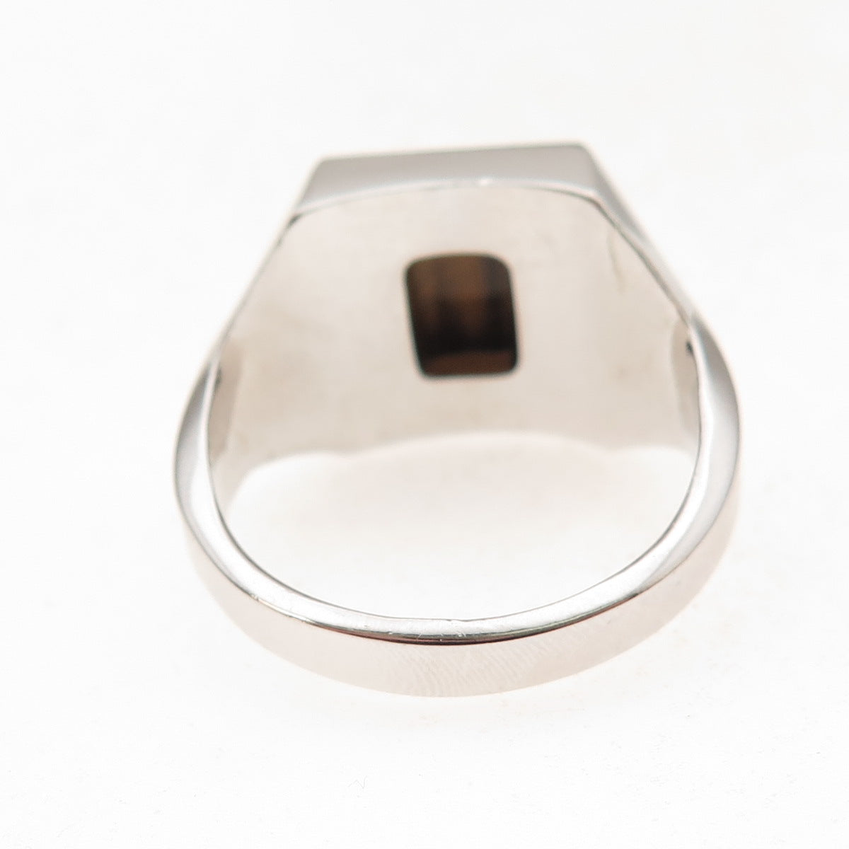 Vargas 925 Sterling Silver Vintage Real Tiger Eye Ring Size 11.25