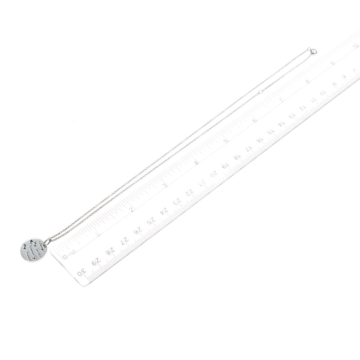 925 Sterling Silver Always My Sister Forever My Friend Chain Necklace 16-18"