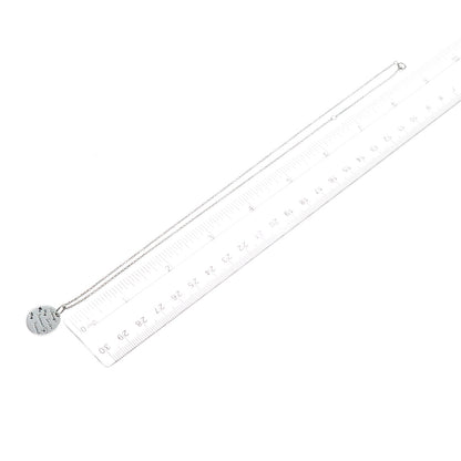 925 Sterling Silver Always My Sister Forever My Friend Chain Necklace 16-18"