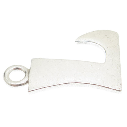 800 Silver Vintage Egypt Letter "L" Initial Pendant