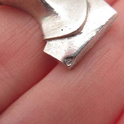 800 Silver Vintage Egyptian Nefertiti UAR Charm Pendant