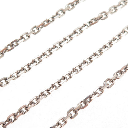 925 Sterling Silver Italy Cable Chain Necklace 22"