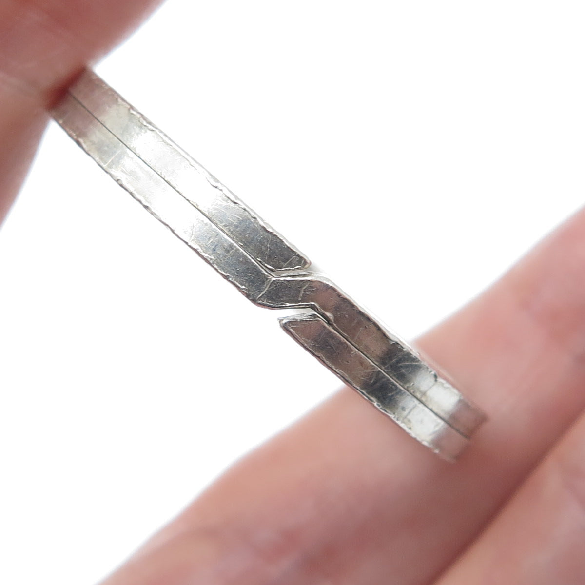 925 Sterling Silver Vintage Key Ring Holder