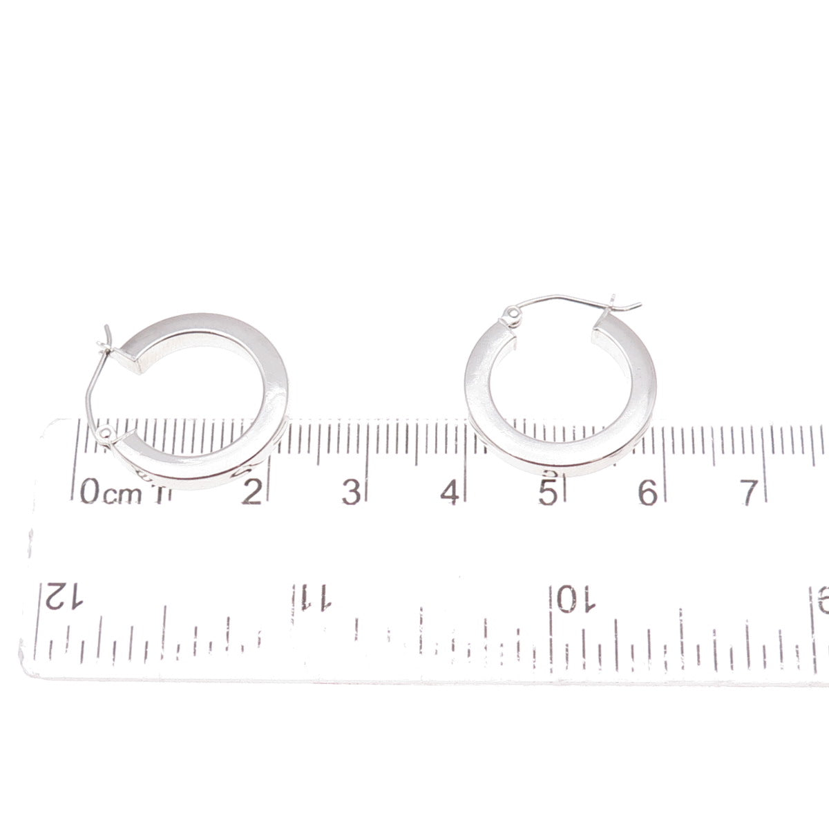 925 Sterling Silver Hoop Earrings