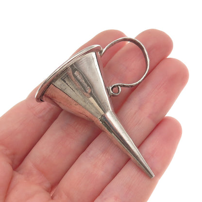 Ari D Norman 925 Sterling Silver Vintage 1991 London Chatelaine Perfume Funnel