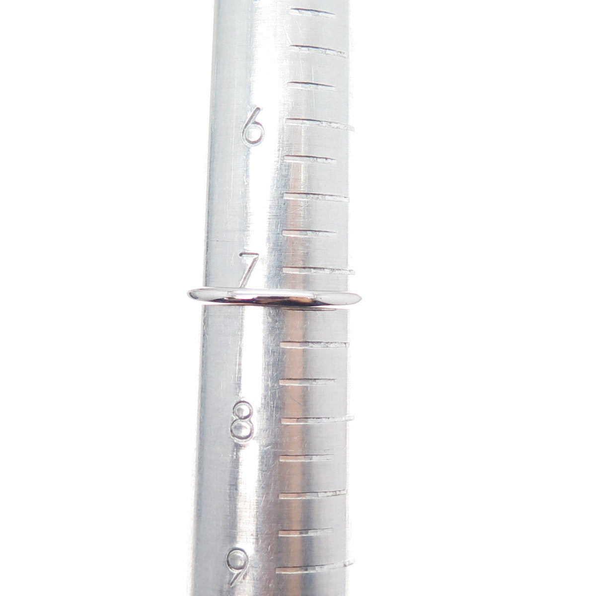 BOMB PARTY 925 Sterling Silver Smoky C Z Stackable Ring Size 7.25