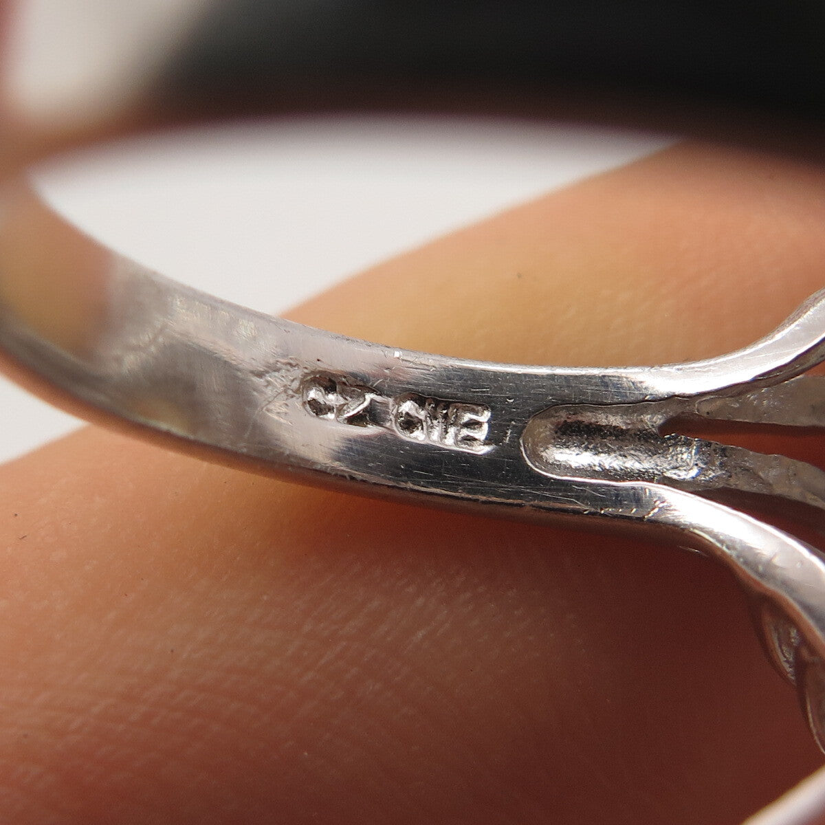 925 Sterling Silver Multi-Color C Z Ring Size 8
