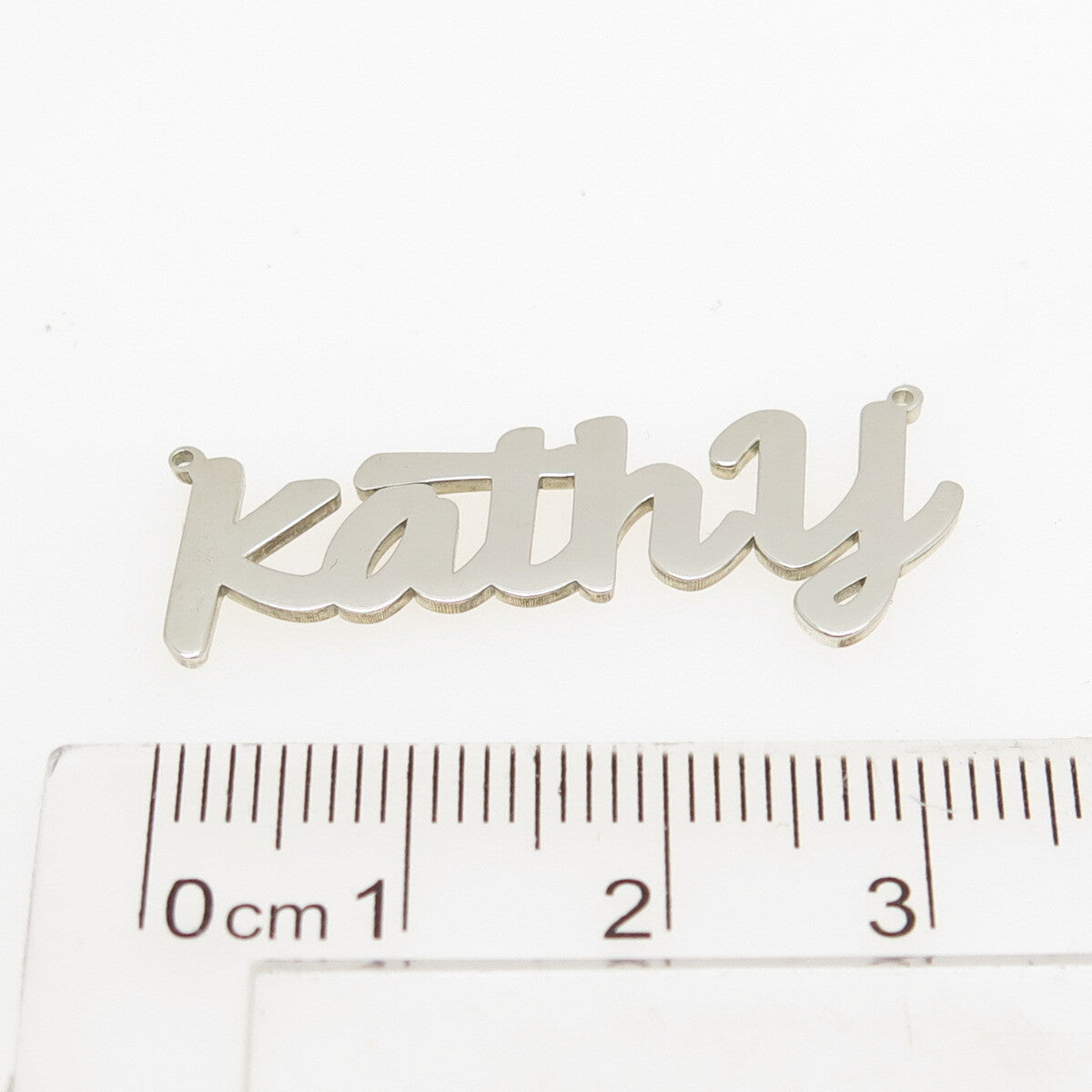 925 Sterling Silver "Kathy" Personalized Centerpiece Pendant