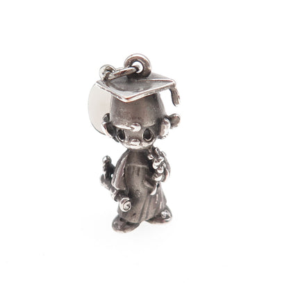 Jonathan & David 925 Sterling Vintage 1981 Precious Moments Graduation Pendant