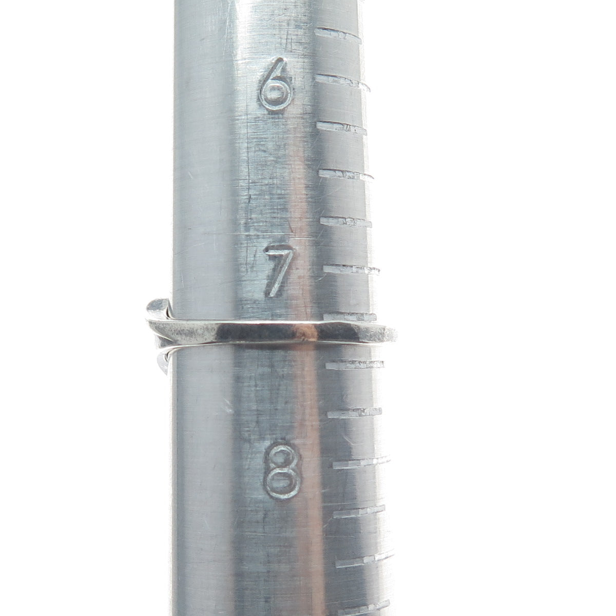 CAROLYN POLLACK Sterling Silver Vintage Real Amethyst Grape Leaf Ring Size 7.5