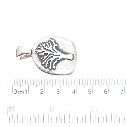 ESPO SIG Joseph Esposito Sterling Silver Vintage Strength Tree of Life Pendant