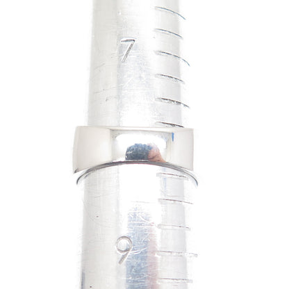 925 Sterling Silver Real Diamond Accent Ornate Ring Size 8.25