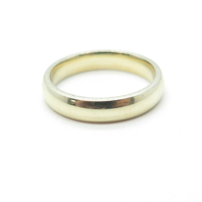 925 Sterling Silver Classic Band Ring Size 7.25