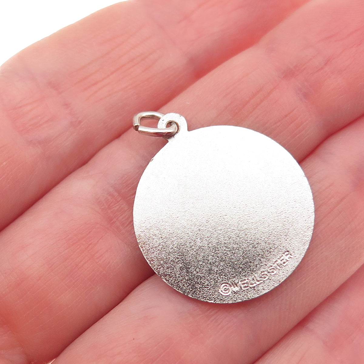Wells 925 Sterling Silver Vintage To My Maid Of Honor Charm Pendant