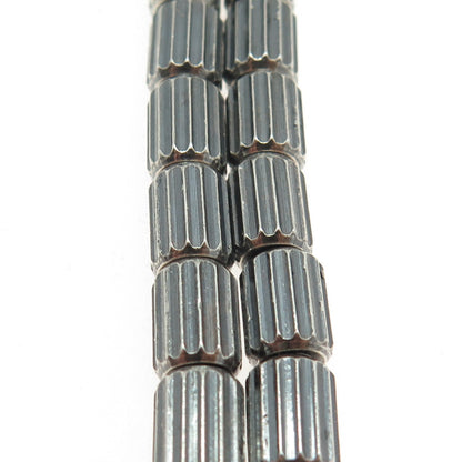 925 Sterling Silver Vintage Prayer Beads Religious Oxidized Chain 11"