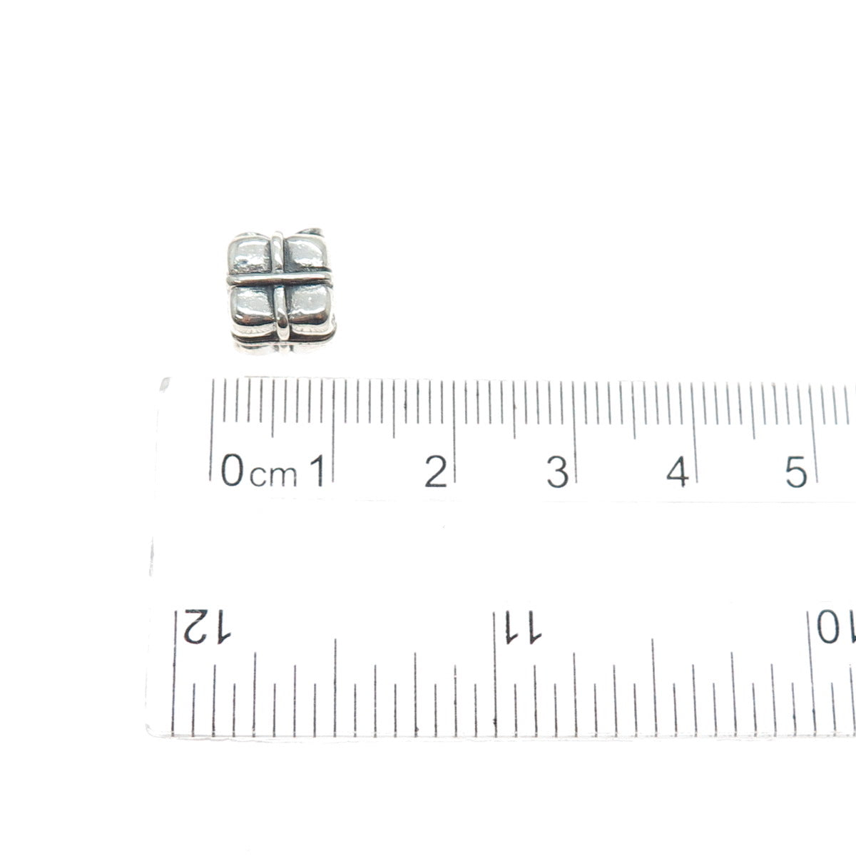 PANDORA 925 Sterling Silver Gift Box Slide Bead Charm