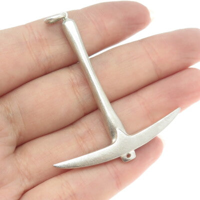 925 Sterling Silver Vintage CLRD Celtic Axe Pendant