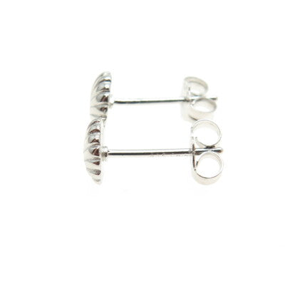 925 Sterling Silver Seashell Stud Earrings