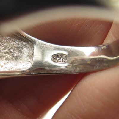 925 Sterling Silver Pave C Z Ring Size 11.5