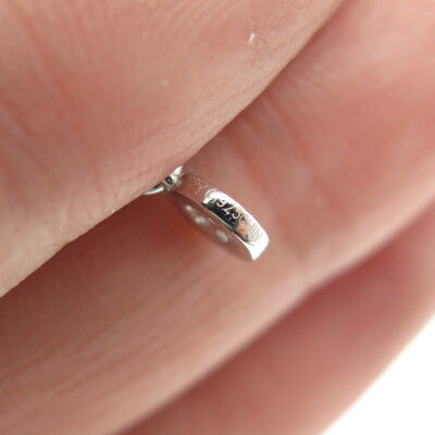 925 Sterling Silver Round-Cut C Z Dangling Earrings