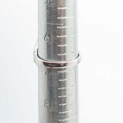 925 Sterling Silver Pave C Z Wings Ring Size 7