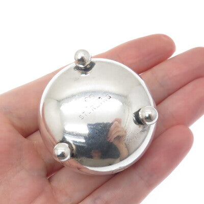 THE STONE SILVER CO. 925 Sterling Antique Victorian Personal Salt Cellar #69
