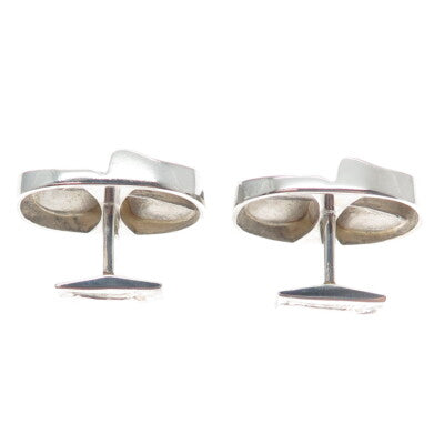 BJORN WECKSTROM LAPPONIA 925H Sterling Vintage 1970 Finland Modernist Cufflinks