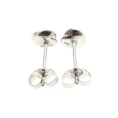 925 Sterling Silver Rose Flower Stud Earrings