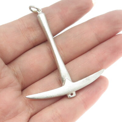 925 Sterling Silver Vintage CLRD Celtic Axe Pendant